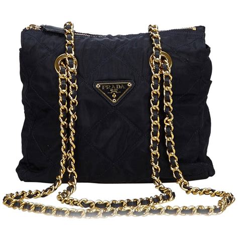 vintage prada chain bag|prada over the shoulder bag.